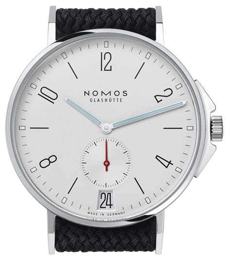 nomos glashütte herrenuhr ahoi datum|nomos ahoi uhren.